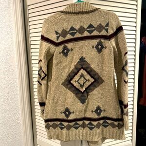 Lucky brand Colorado open front sweater